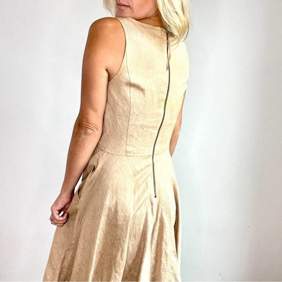 Taylor Tan A Line Fit and Flare Dress - Picture 7 of 15